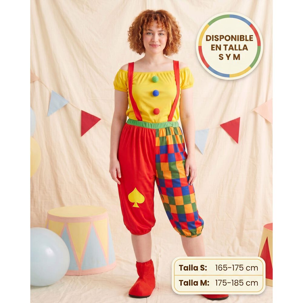 Disfraz Cosplay Payaso Buf&oacute;n Ni&ntilde;o Ni&ntilde;a Carnaval Adulto image number 51.0