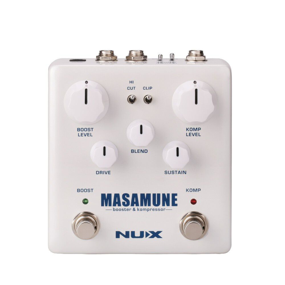 Pedal De Efectos Nux Booster Y Compresor Masamune Nbk-5 image number 0.0