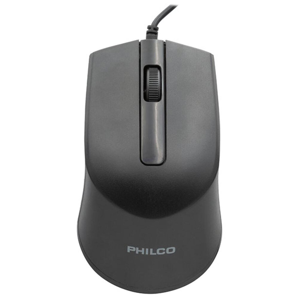 Mouse Alambrico Usb 3 Botones Negro Spk7104 image number 0.0