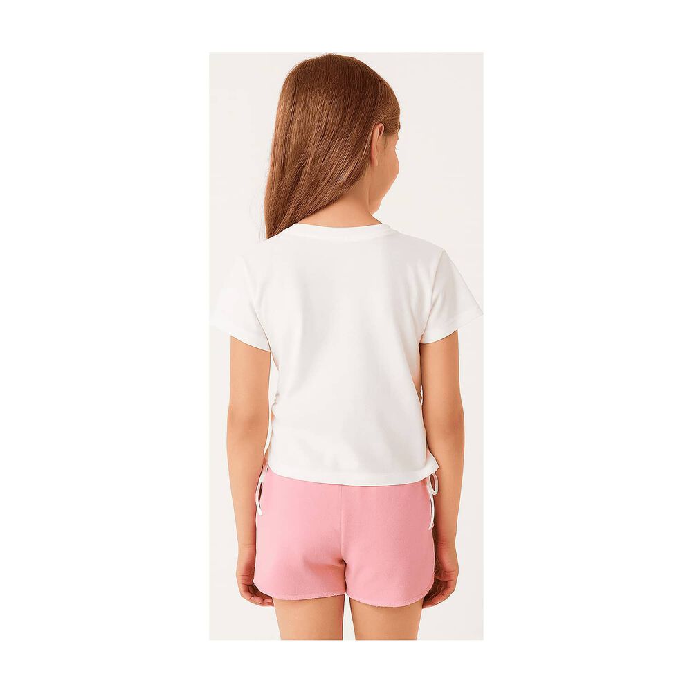 Polera Infantil Rosada Estampado Personaje image number 2.0