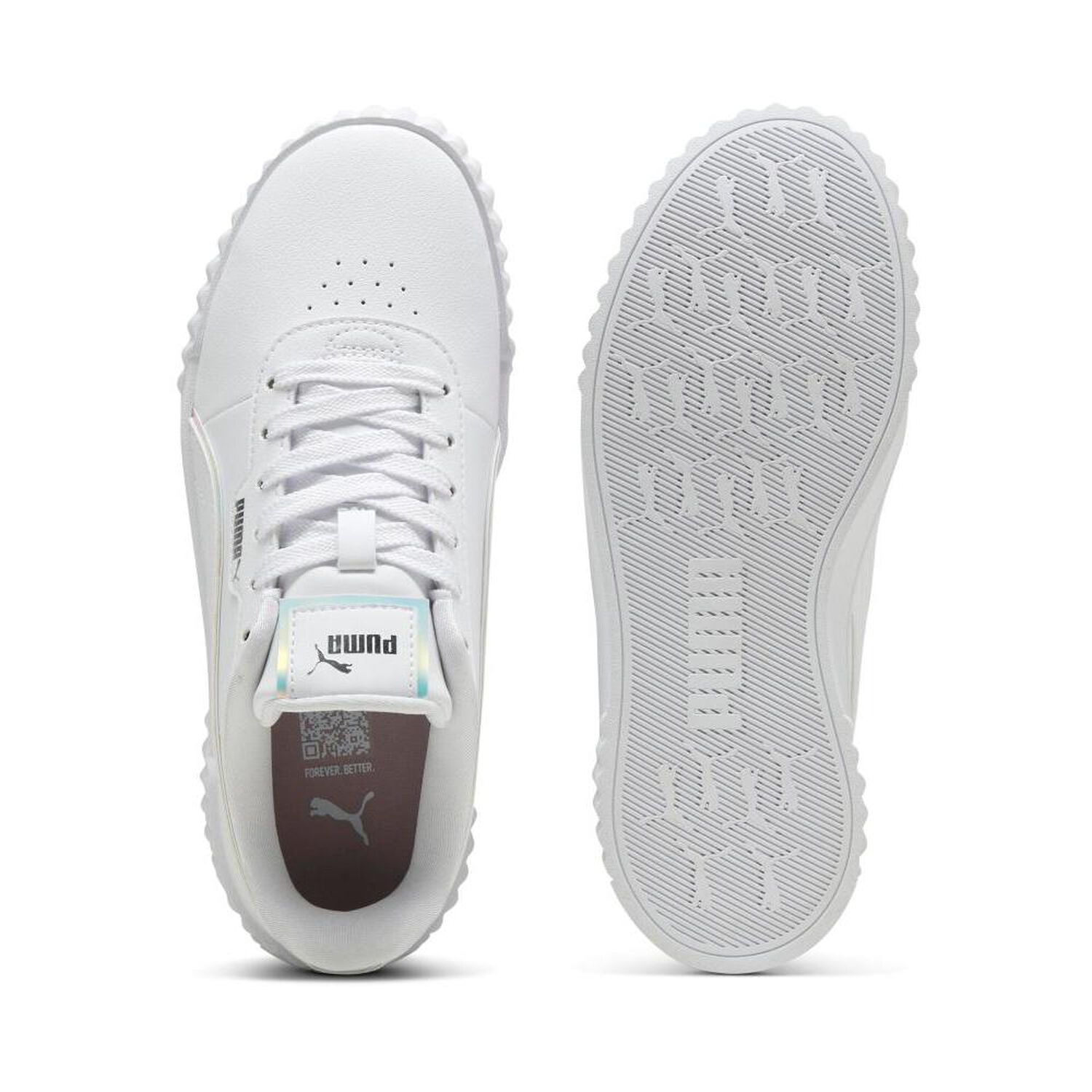 Zapatilla Urbana Mujer Puma Carina 3.0 Holo 2.0 Ps Blanco image number 5.0