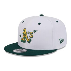 Gorra 9fifty Oakland Athletics Mlb Official Doodles White
