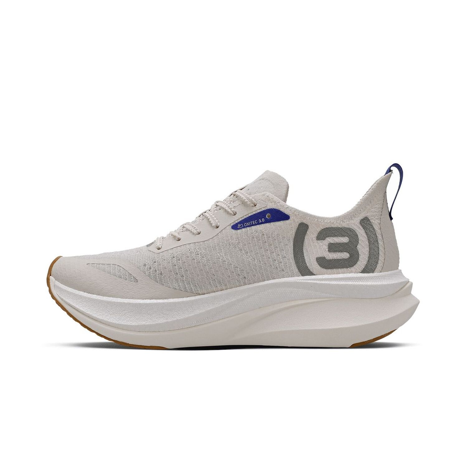 Zapatilla Running Hombre Corre Grafeno 3 Azul/blanco image number 2.0