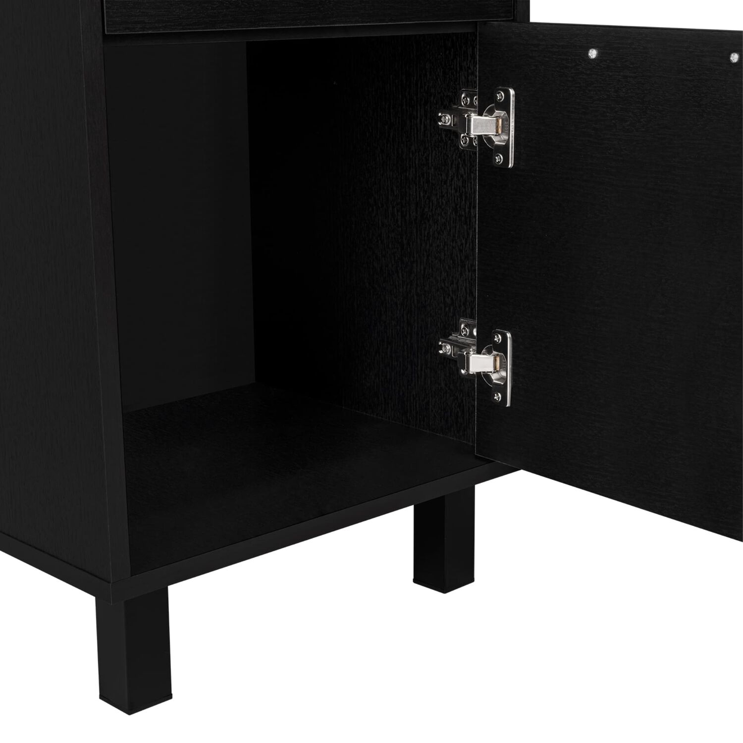 Mesa De Noche Secret Con Cajo Oculto Fm-010n Negro image number 5.0