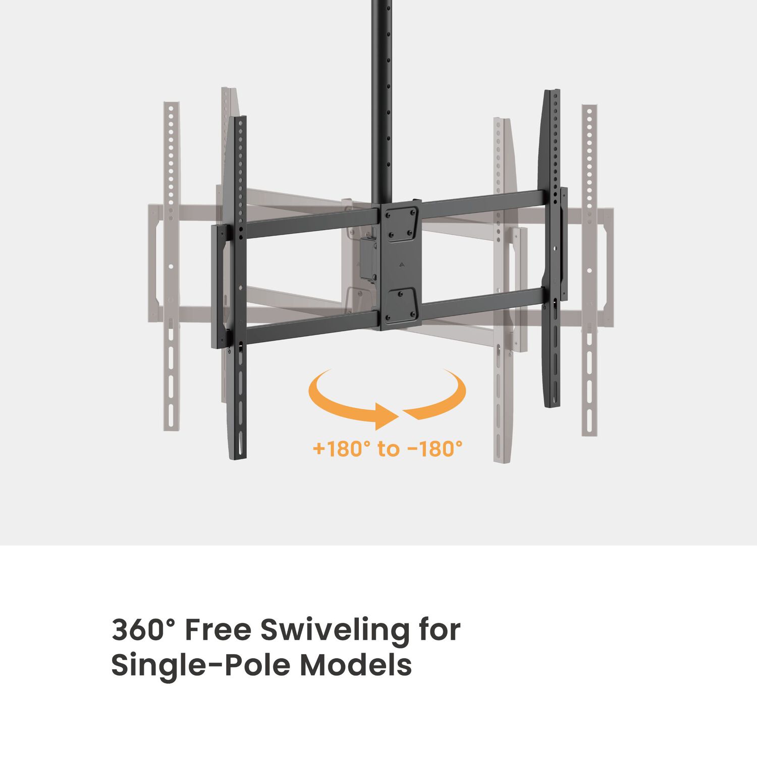 Soporte Para Tv Alta Carga Al Techo 50"~100" - 80kg 360 Brasforma image number 5.0