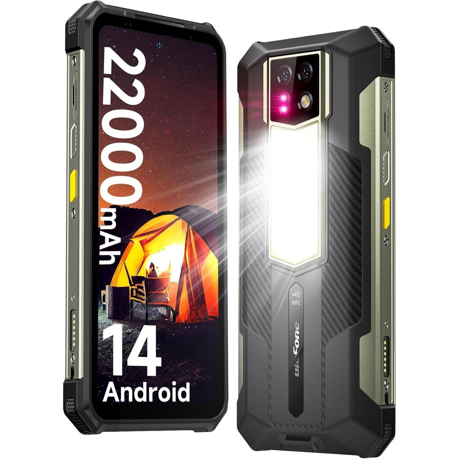 Ulefone Armor 24 Ultra Resistente Con Batería De 22.000mah Y Cámara Nocturna De 64mp