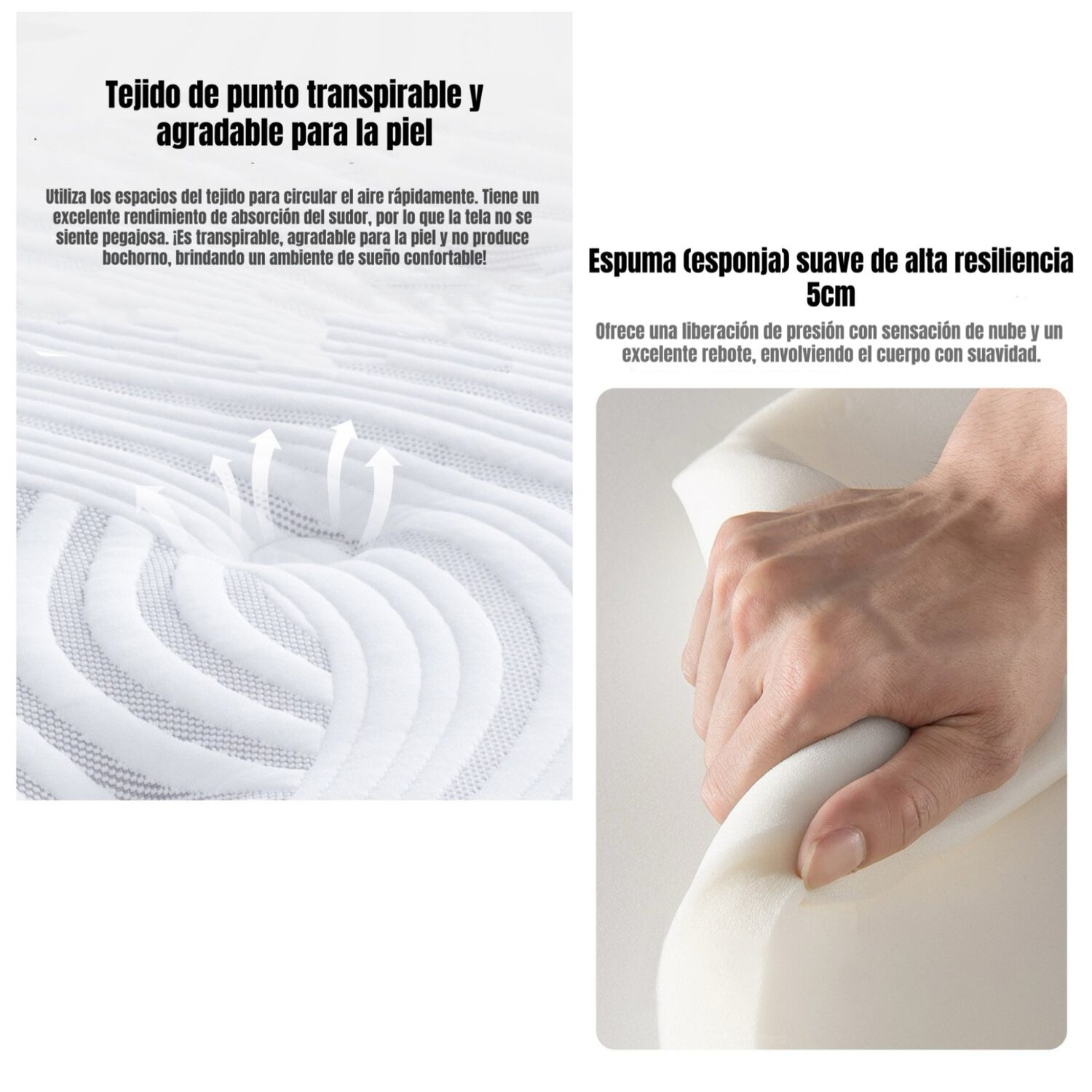 Colch&oacute;n King Comprimido Land Pocket 180x200x30cm image number 10.0