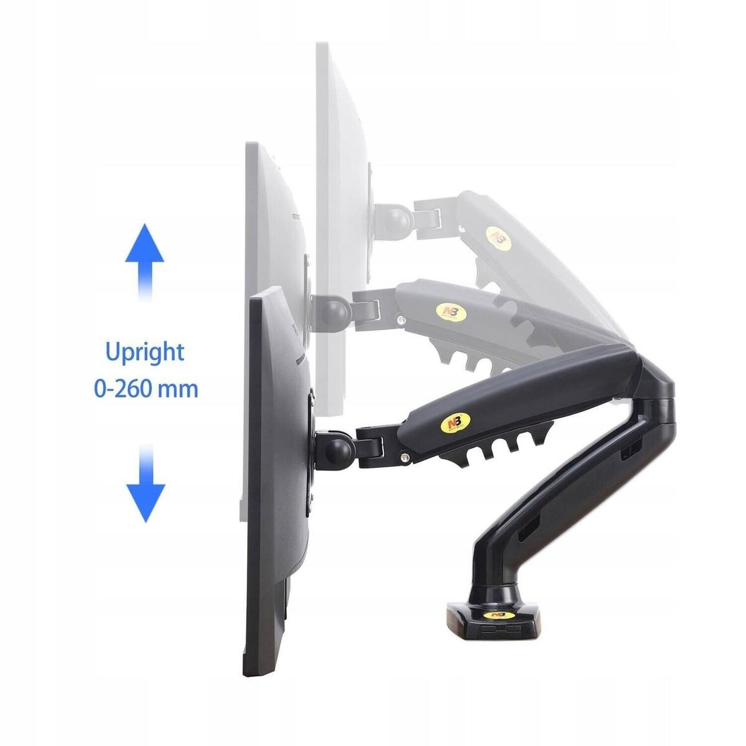 Base Escritorio Soporte Televisor Monitor 17 -30 2-9kg F80 image number 5.0