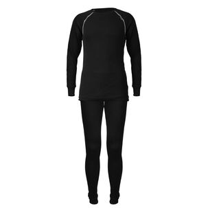 Conjunto Primera Capa Térmica Color Negro Activex