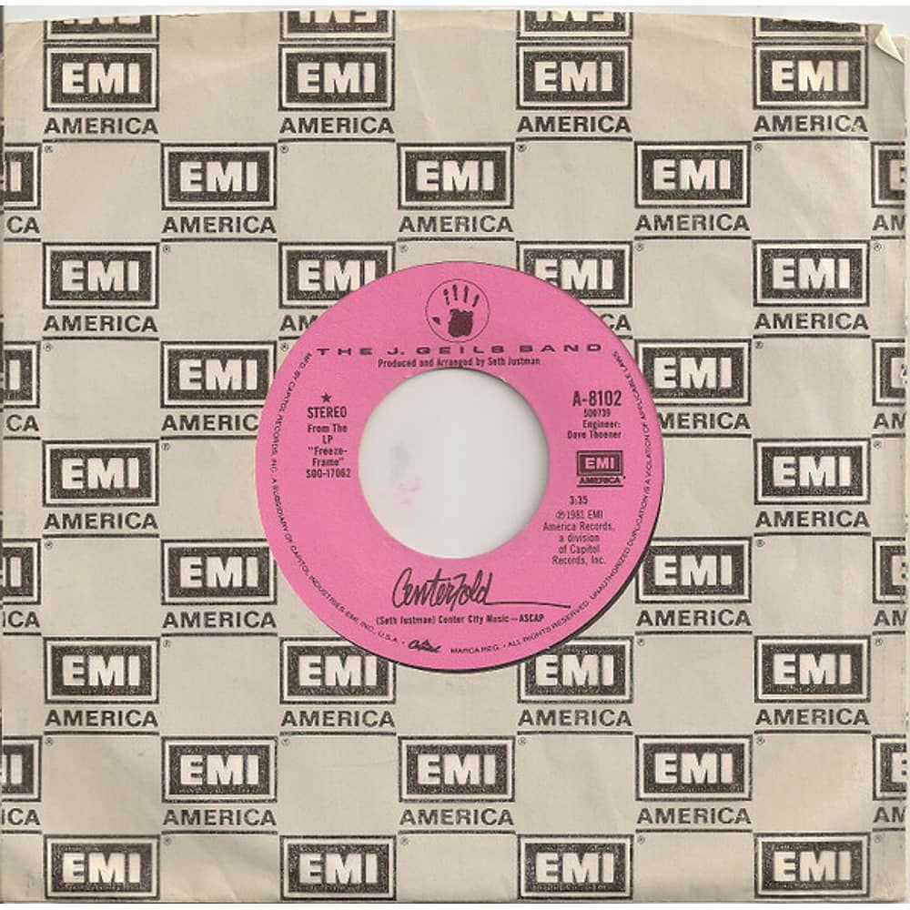 J. Geils Band - Centerfold | 7" Single Vinilo Usado image number 0.0