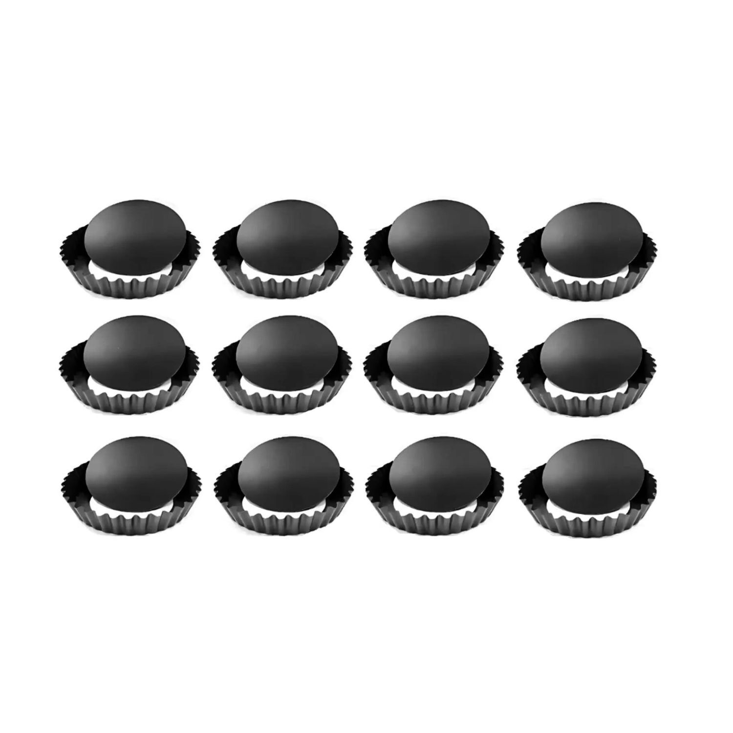 Set 12 Moldes De Tartaletas 10,5 Cm image number 0.0