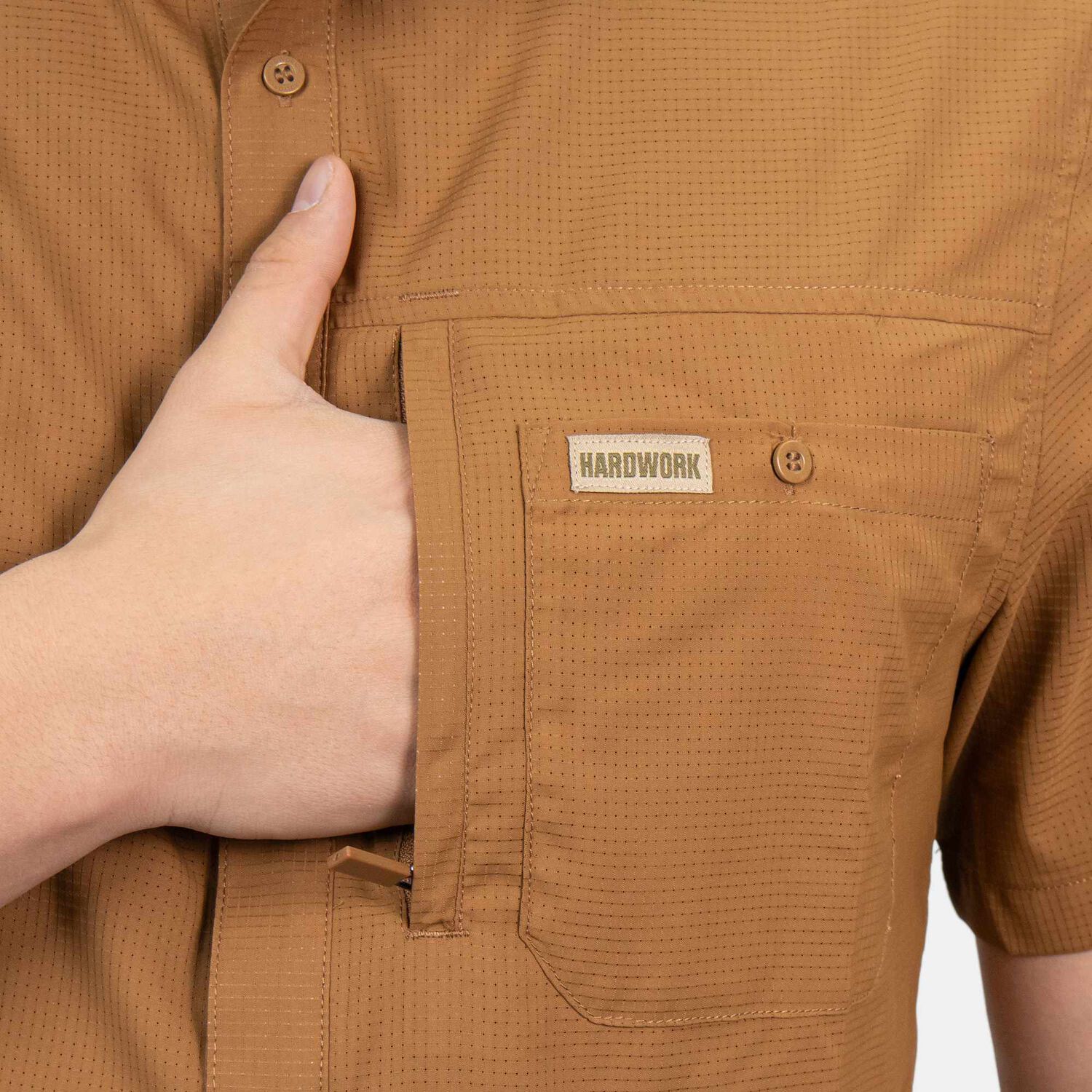 Camisa Hw Kingston Tabaco image number 4.0