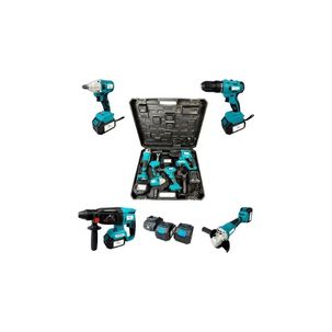 Kit De Herramientas Multifunción Con Batería 4 En 1 Sin Esco