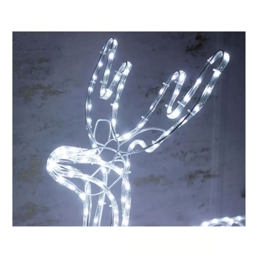 Reno Navideño Con Movimiento Y Luz Led 120cm image number 2.0