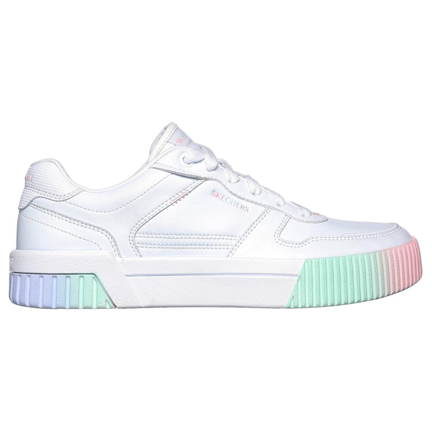 Zapatilla Urbana Mujer Skechers Jade Blanco image number 1.0