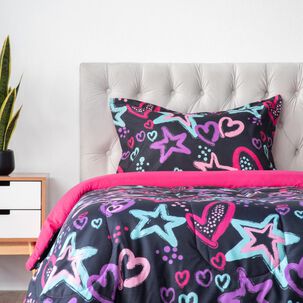 Plumón Casaideal Kids Stars 15p / 1.5 Plazas