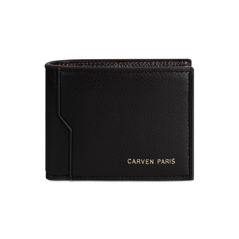 Billetera Hombre Dante Negra Con Monedero Carven Paris image number 1.0