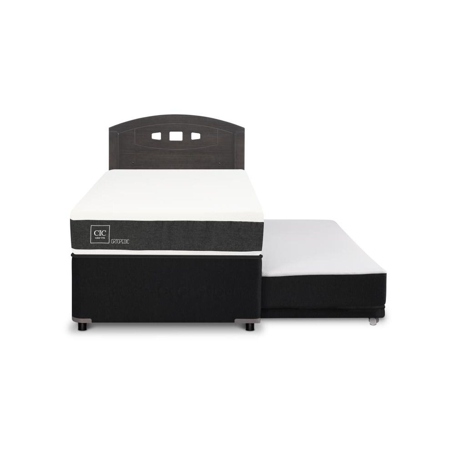 Cama Nido Cic Ortopedic / 1.5 Plazas / Base Normal + Respaldo image number 0.0
