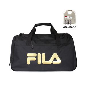 Bolso Fila Verona 42 Lts Gold + Candado