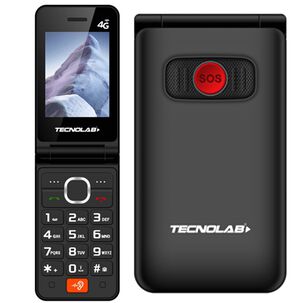 Teléfono Senior 4g Doble Pantalla, Cámara Y Sos Colores - Ps