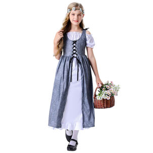 Disfraz Infantil Campesina Campo Medieval