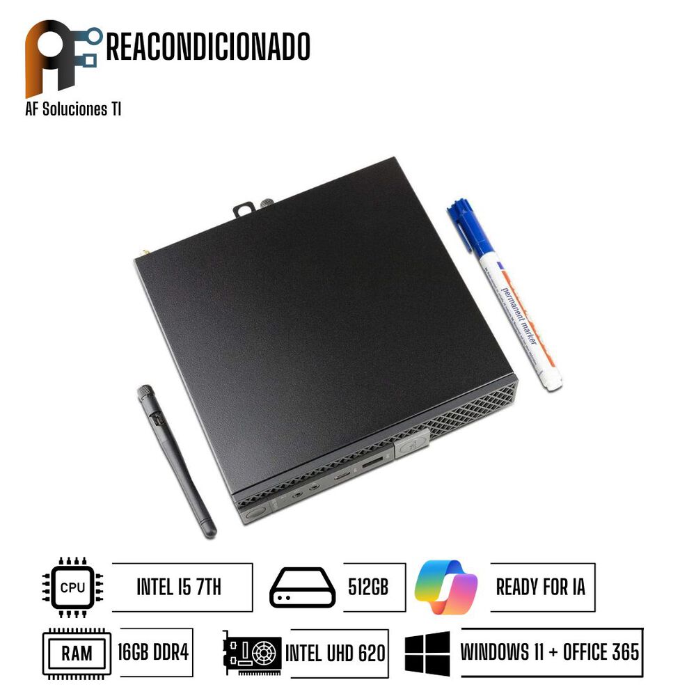 Computador Dell 7050 Mini Performance Windows 11 - Office365 Reacondicionado image number 3.0