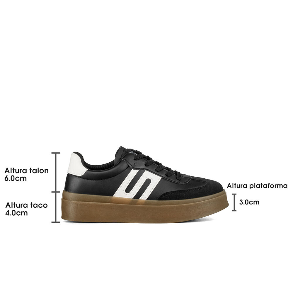 Zapatilla Casual Mujer Urbana Vintage Deportiva Weide Hx501 image number 6.0
