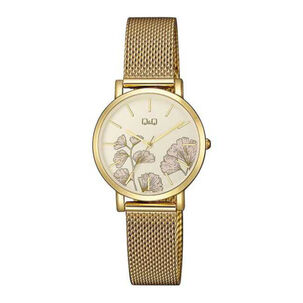 Reloj Qa21j031y Mujer Analogo Metal