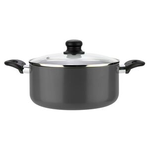 Batería De Cocina De Aluminio Gourmet Gris / 8 Piezas