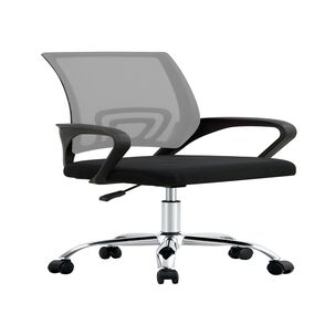 Silla De Oficina Ejecutiva Nueva York Ergonomica Respaldo Malla Gris Bm-520mg Arthome