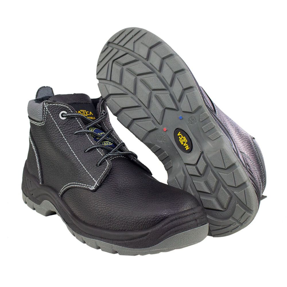 Zapato Seguridad Nazca Roble Black image number 4.0
