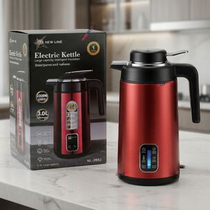 Termo Hervidor El&eacute;ctrico Acero Inoxidable 3.0 Litros