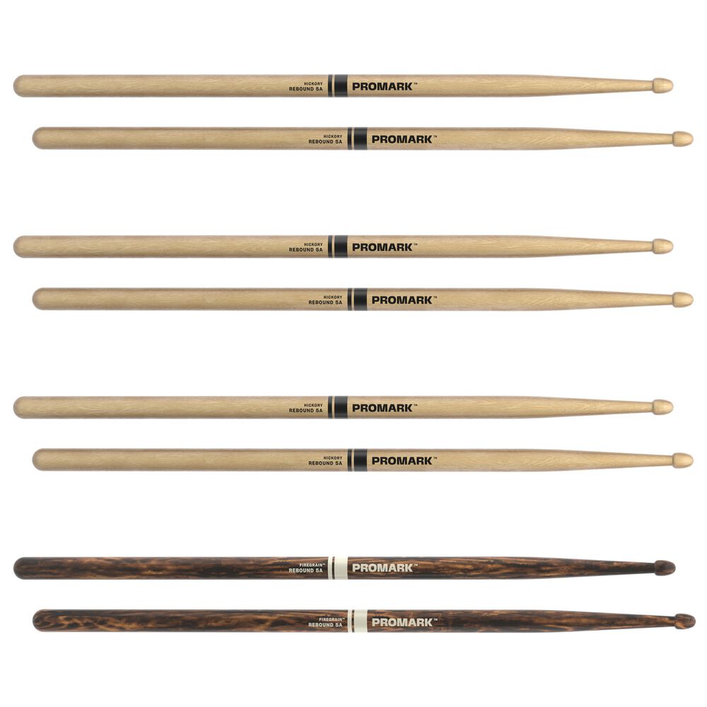 Baquetas 5a Madera Hickory Fg 4p Pro Mark image number 1.0