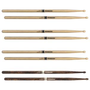 Baquetas 5a Madera Hickory Fg 4p Pro Mark