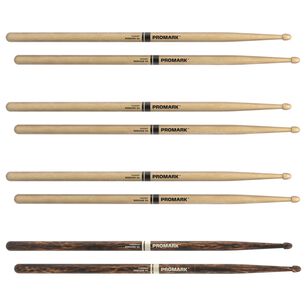 Baquetas 5a Madera Hickory Fg 4p Pro Mark