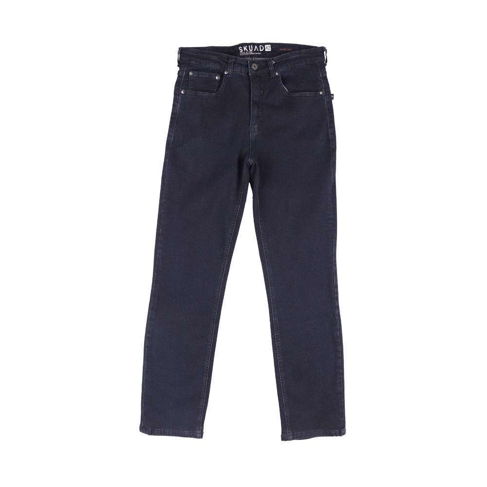 Jeans Tiro Medio Slim Hombre Skuad image number 0.0