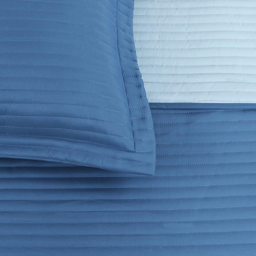 Quilt Andes Bicolor Azul image number 1.0