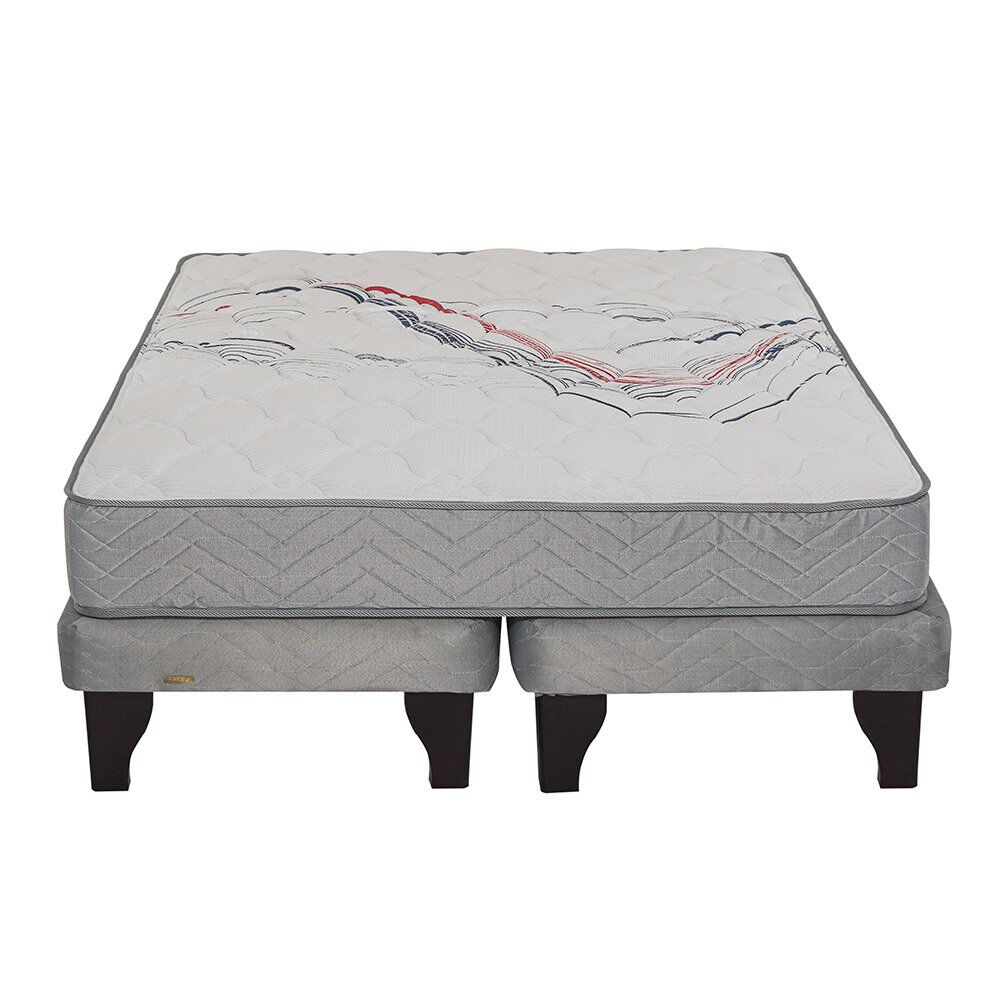 Cama Europea Flex Therapedic Más / 2 Plazas / Base Dividida image number 1.0