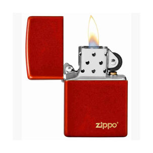 Encendedor Zippo Metallic Red Matte Lasered Rojo Zp49475zl