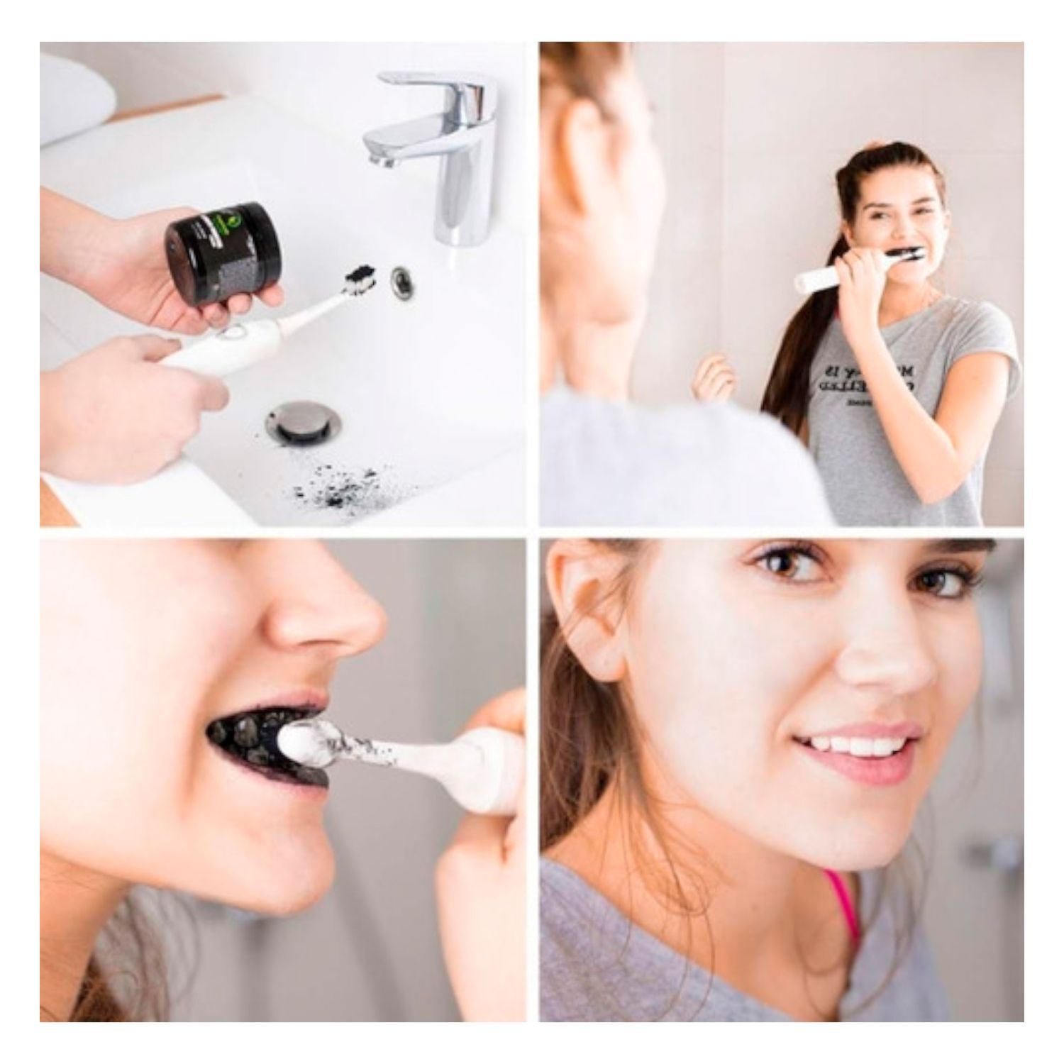 Polvo Blanqueador Dental Carbon Natural Para Dientes 20 Gr image number 3.0