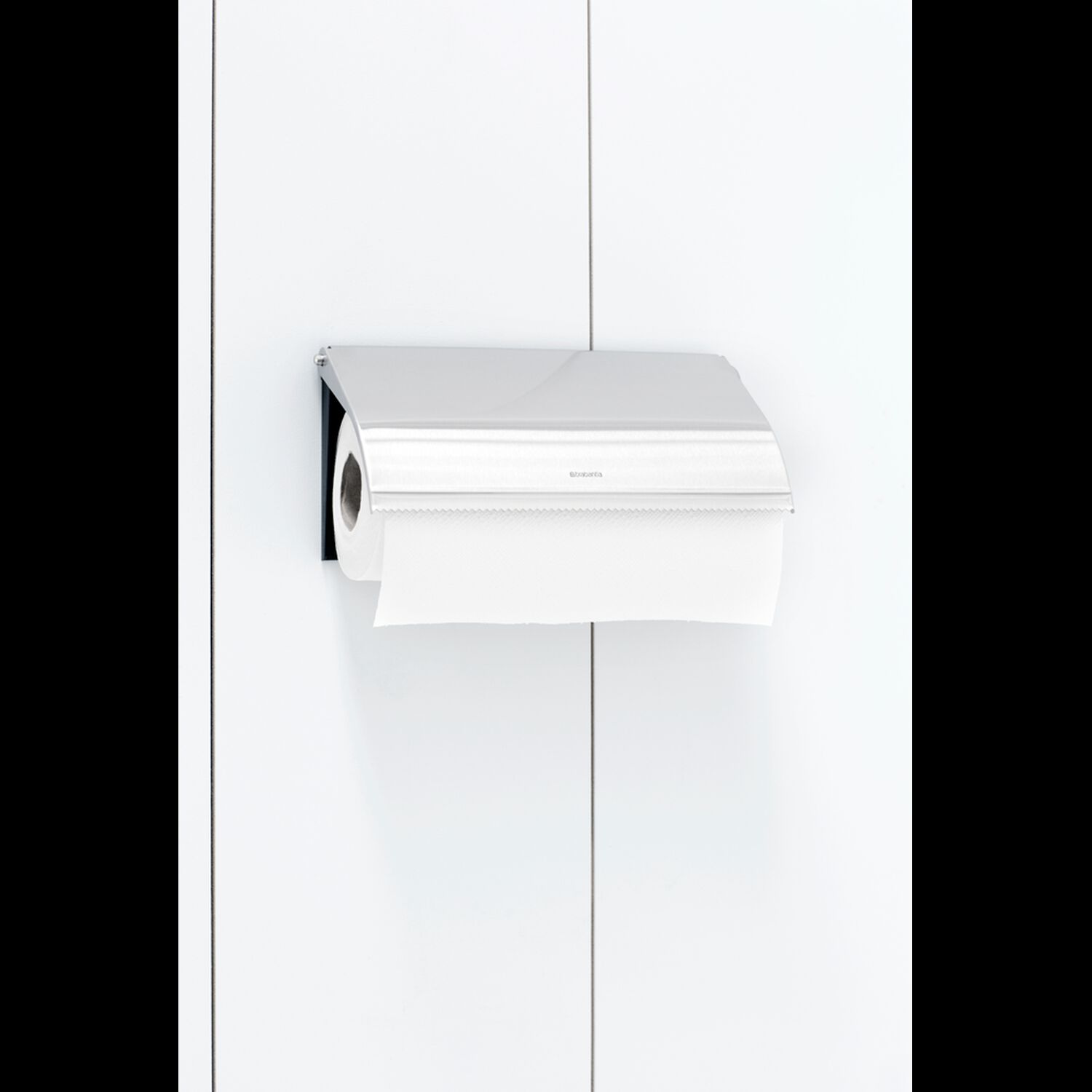 Porta Rollo Papel De Cocina De Pared Matt Steel image number 3.0