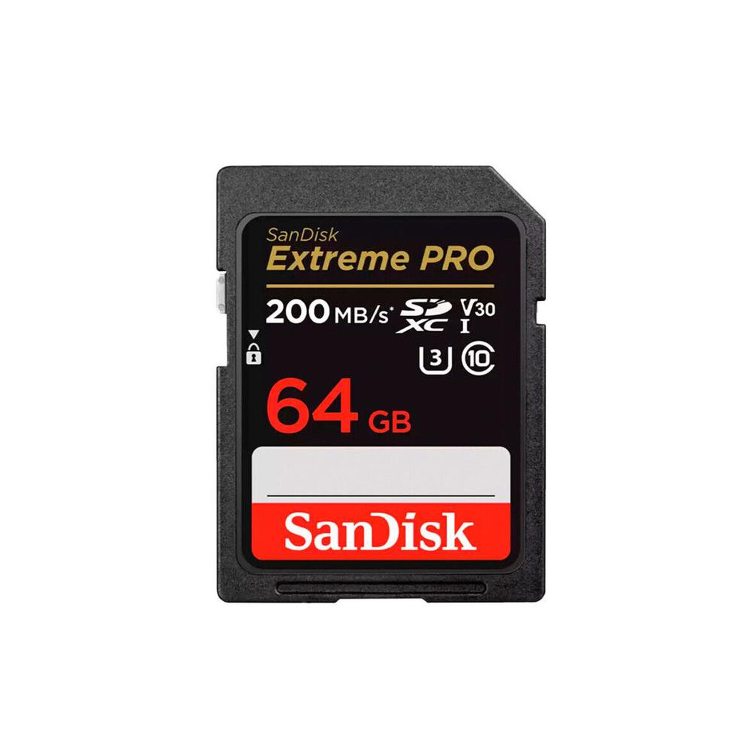 Tarjeta Sd 64gb Extreme Pro R200mb/s - W90mb/s 633x Sandisk image number 0.0