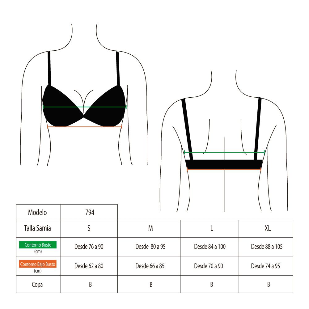 Bikini Con Vuelos Negro image number 1.0