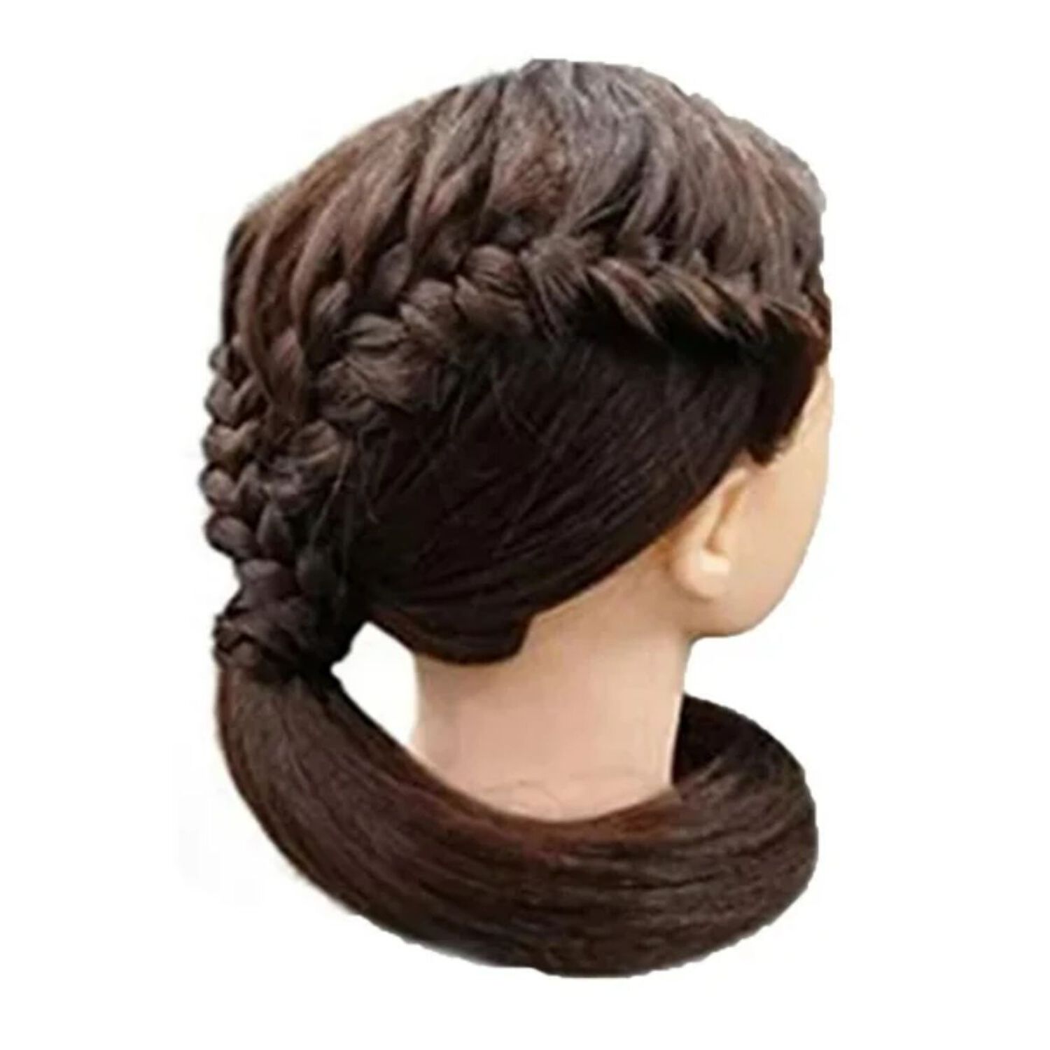Cabeza T&eacute;cnica Cabello Sint&eacute;tico 80cm Largo image number 2.0