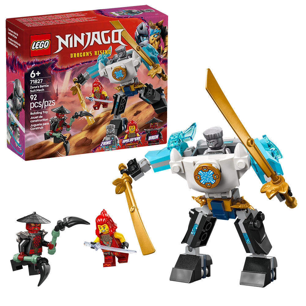 Lego Ninjago - Armadura Robótica De Combate De Zane - 71827 image number 0.0