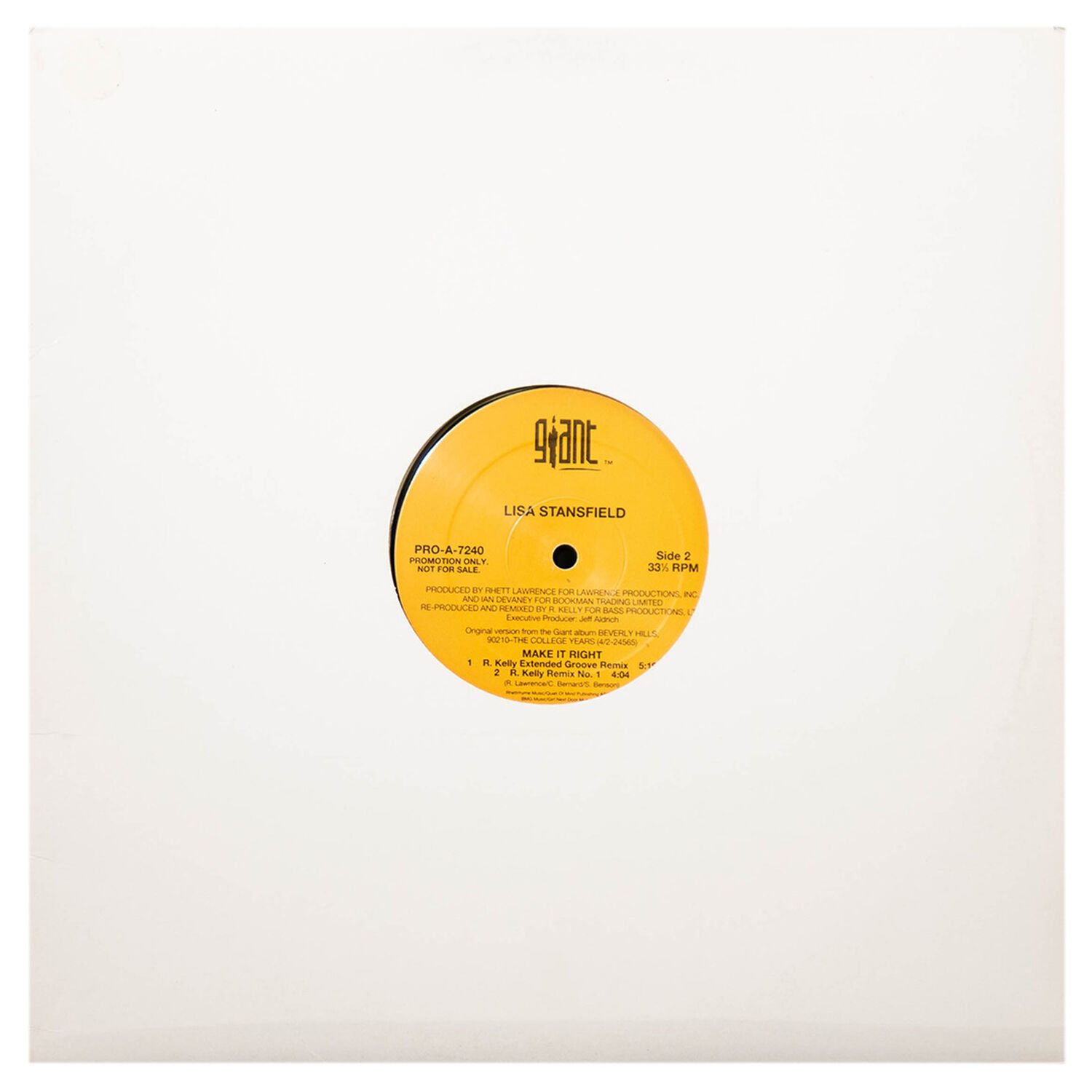 Lisa Stansfield - Make It Right | 12" Maxi Single Usado image number 1.0