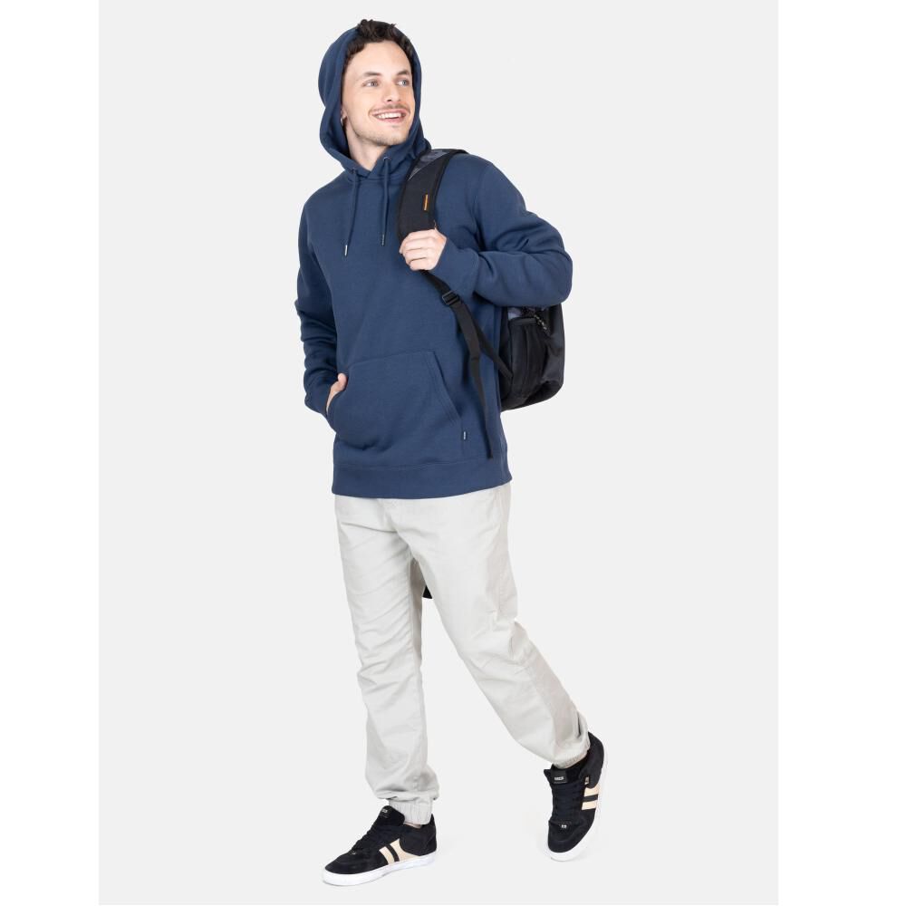 Poler&oacute;n Liso Cuello Redondo Con Capucha Hombre Maui And Sons image number 1.0