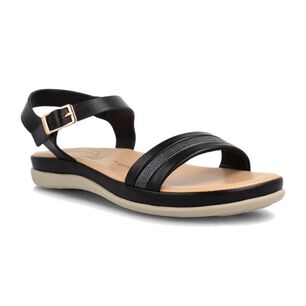 Sandalia Mujer Bata Colerin Negro