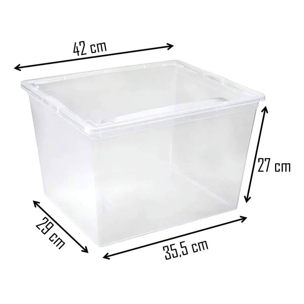 Caja Organizadora Modubox 30 Litros Reyplast image number 0.0