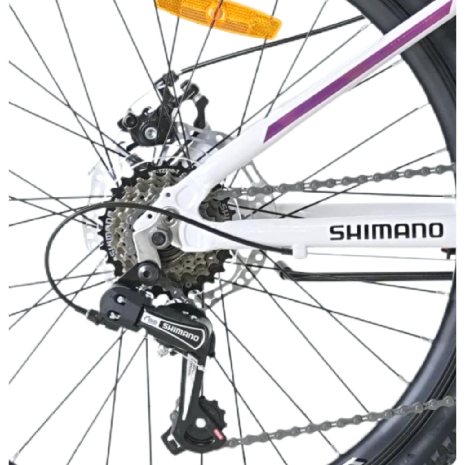Bicicleta Totem Mtb Aro 24 Modelo Sitara Blanco image number 2.0